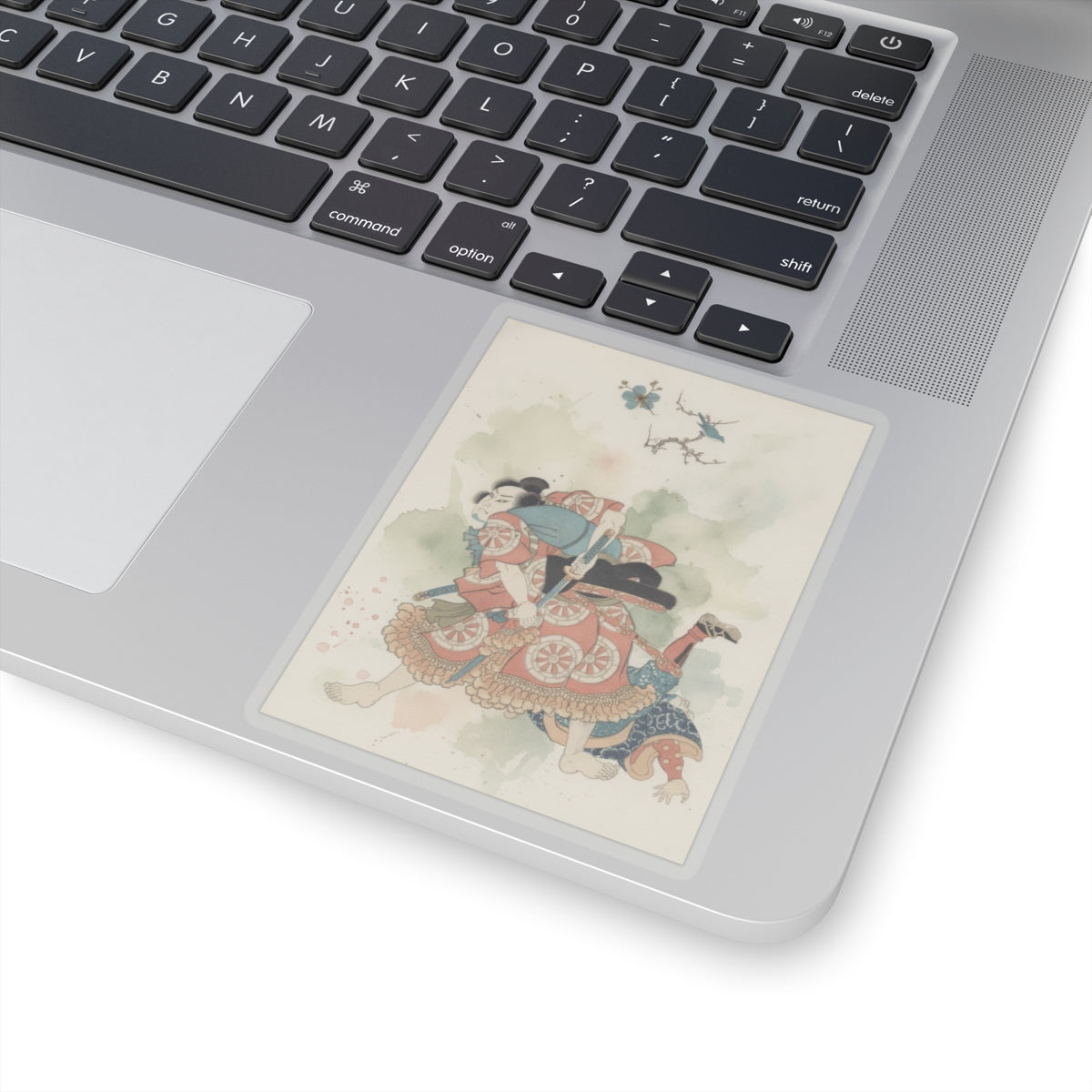 Botanical — The First Warbler — Kiss-Cut Sticker