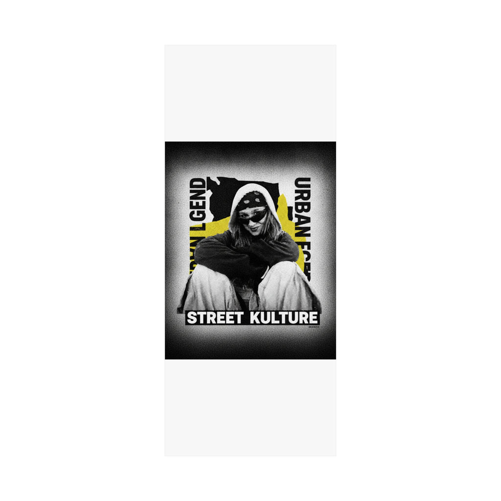 Streetwear Collage — Person — Matte Poster
