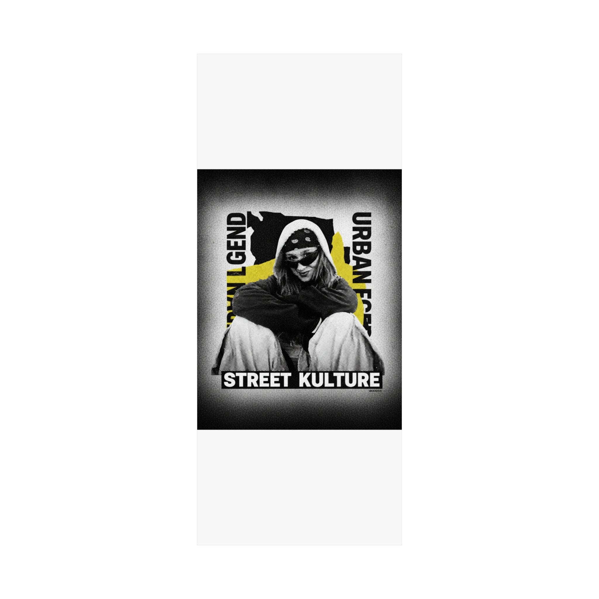 Streetwear Collage — Person — Matte Poster