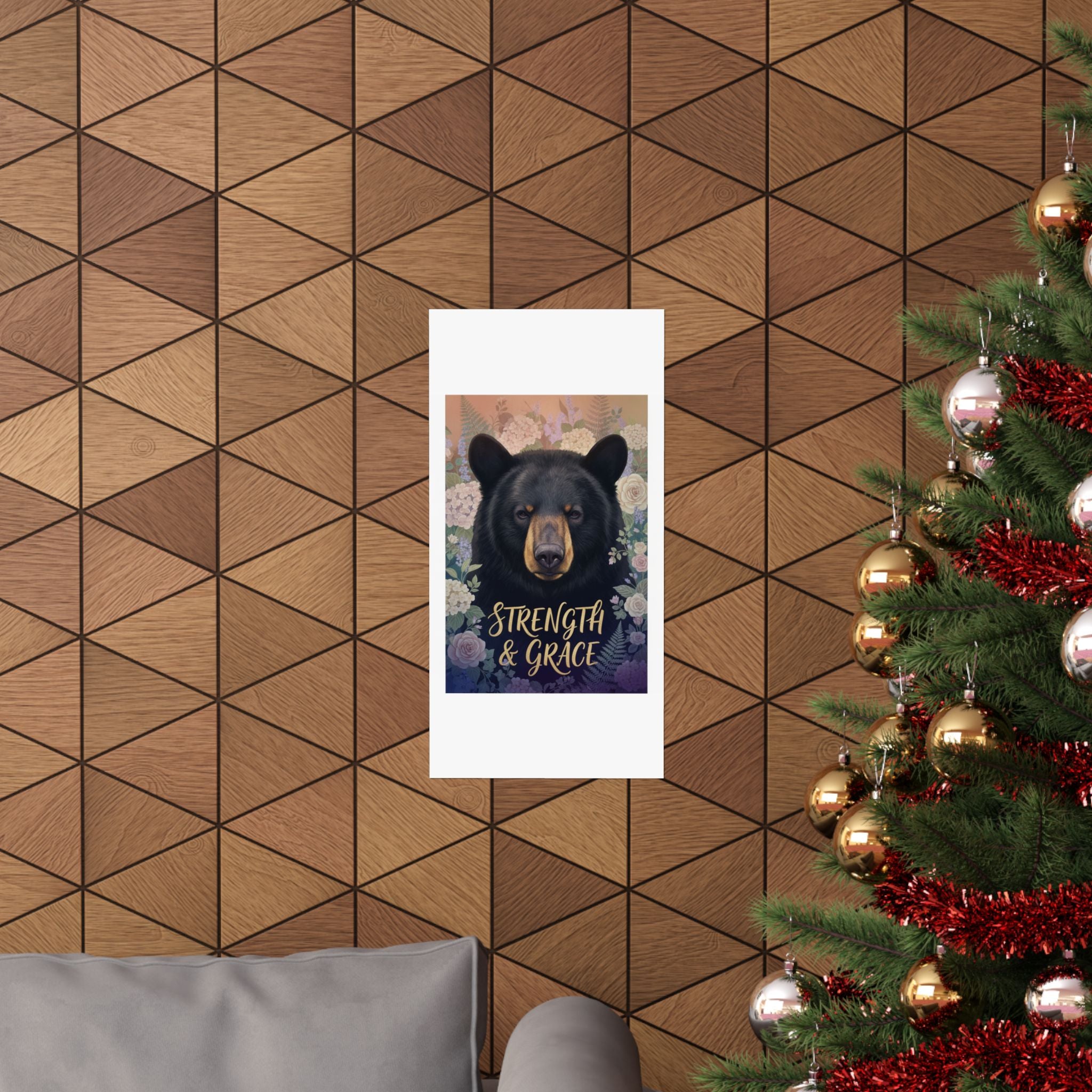Affirmation — Bear — Matte Poster