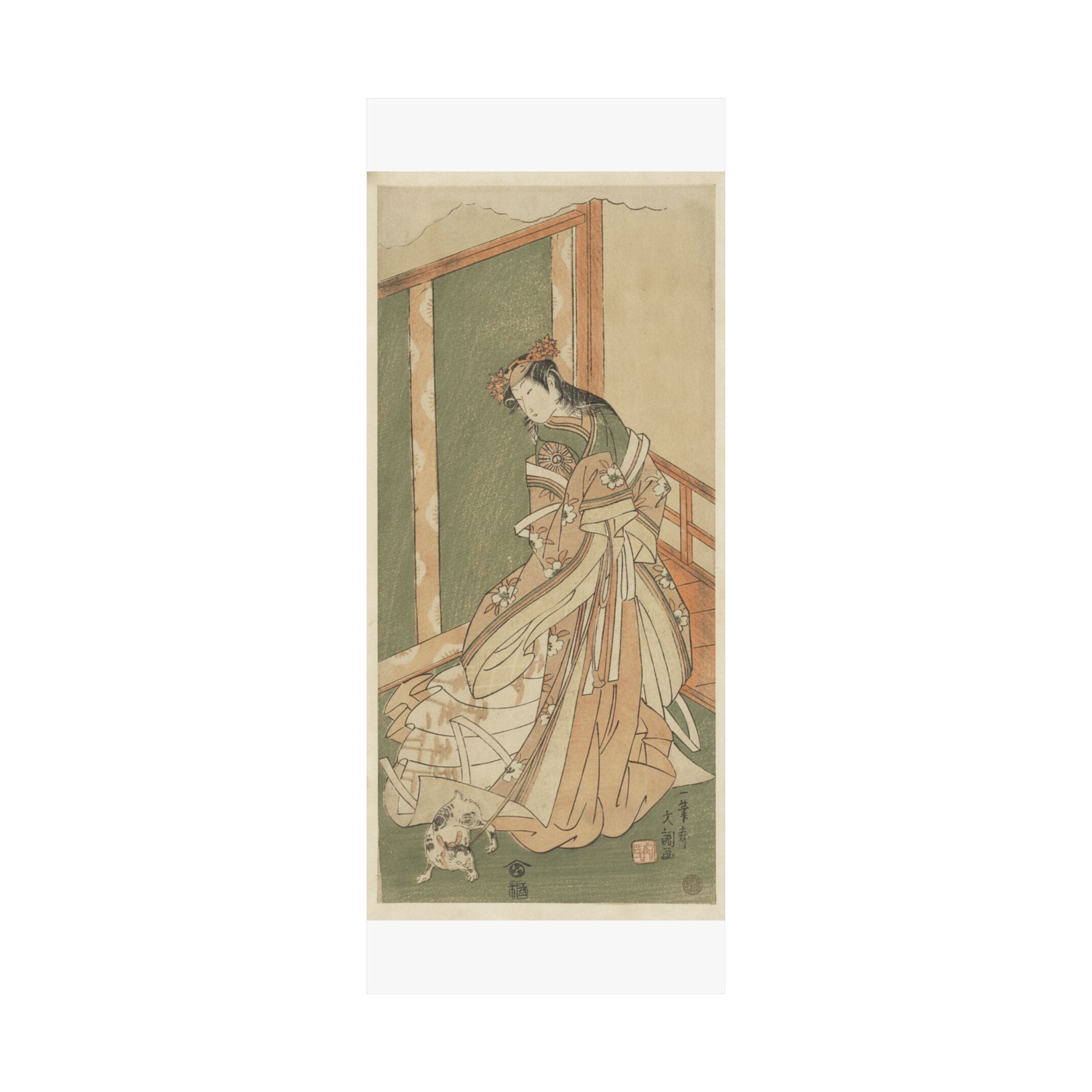 Botanical — The Third Princess (Onna San No Miya) — Matte Poster