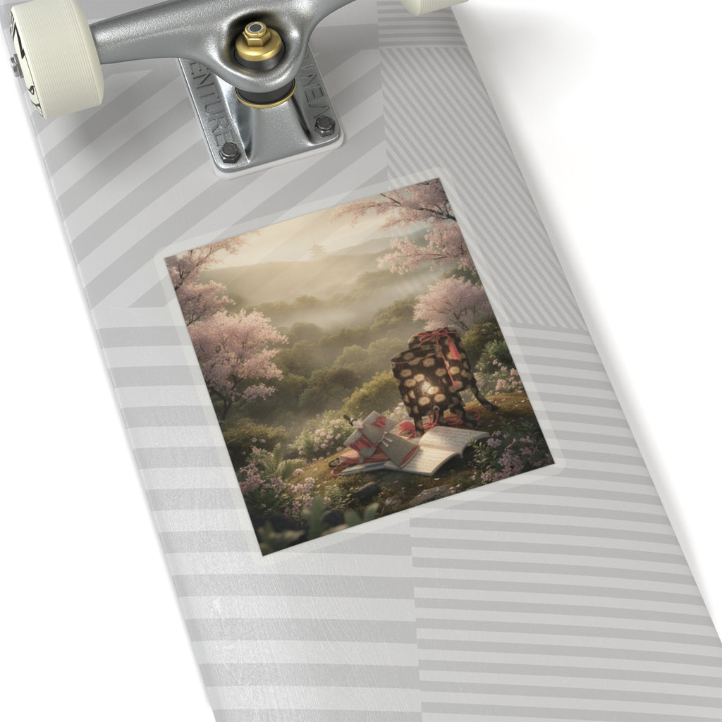 Scenic Nature — The Doll Festival, Third Day Of The Third Month — Kiss-Cut Sticker