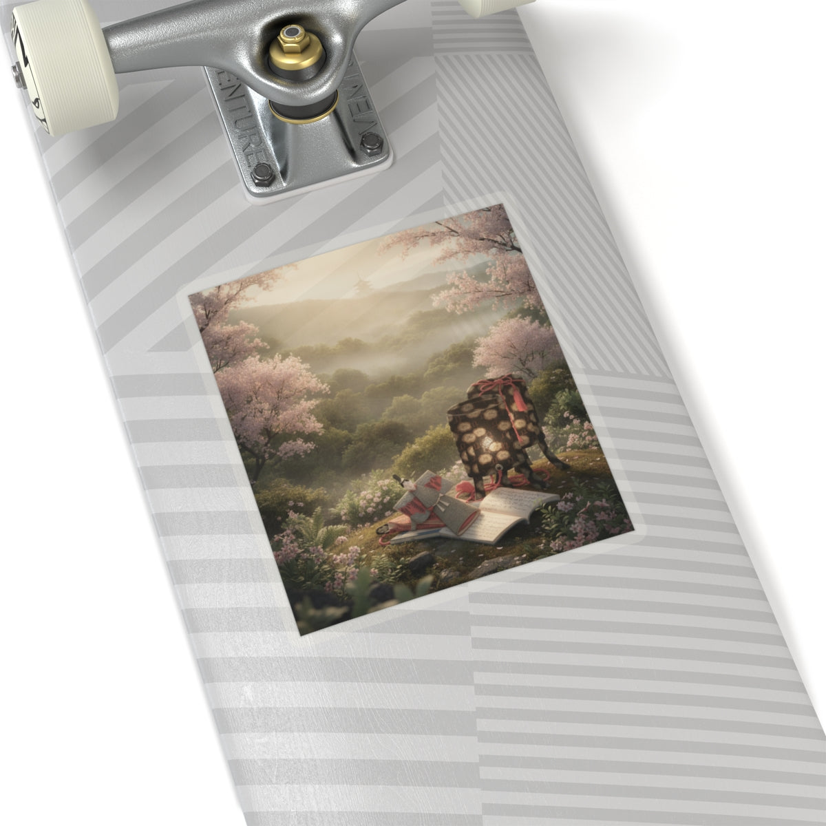 Scenic Nature — The Doll Festival, Third Day Of The Third Month — Kiss-Cut Sticker