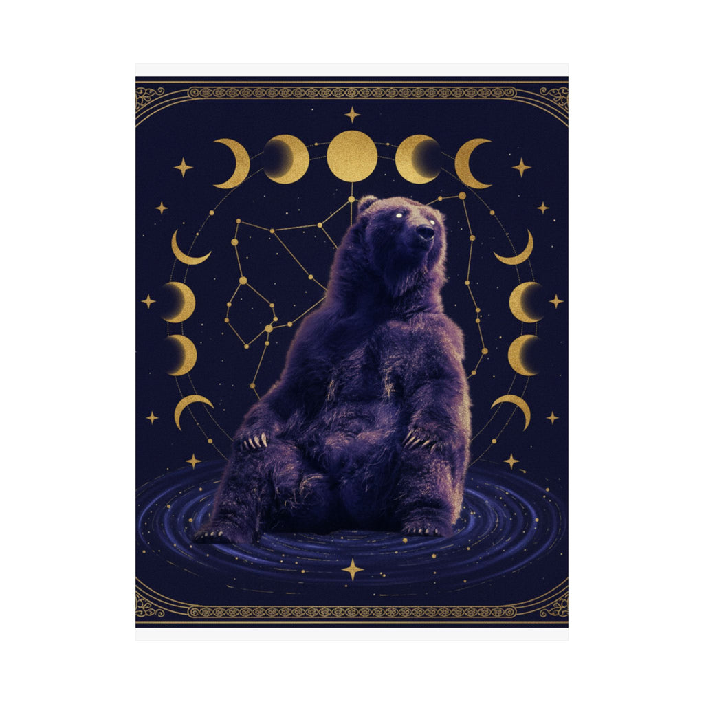 Celestial — Bear — Matte Poster