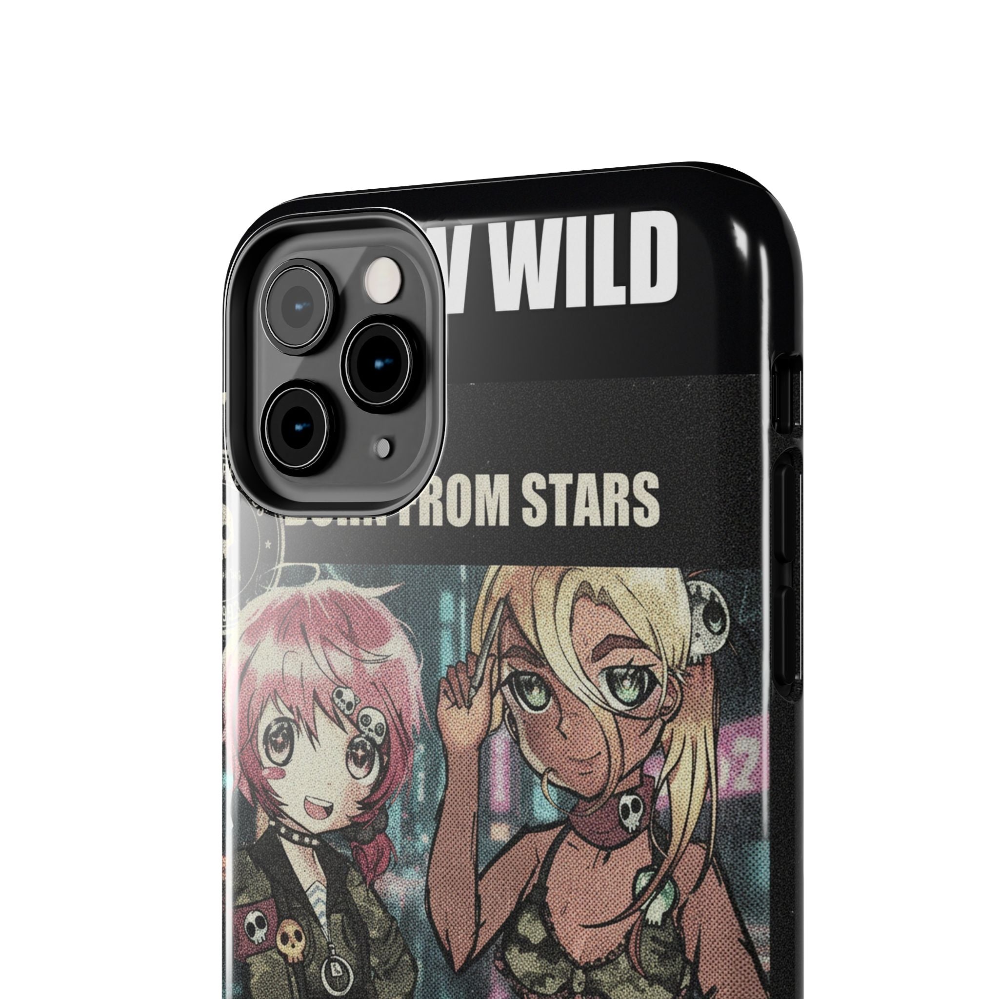 Neon Rain Osaka Nights Anime Tour Poster Phone Case