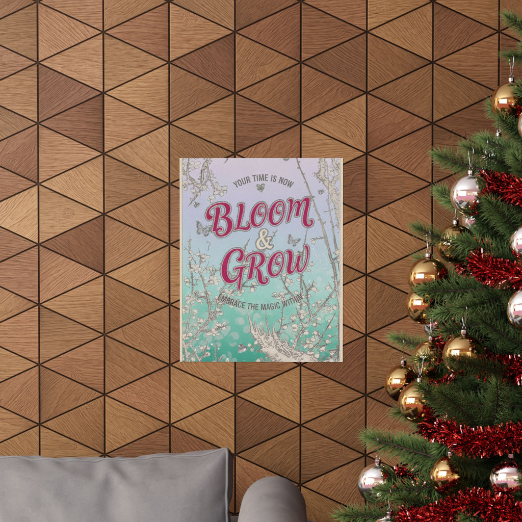 Affirmation — Plum Tree In Blossom — Matte Poster