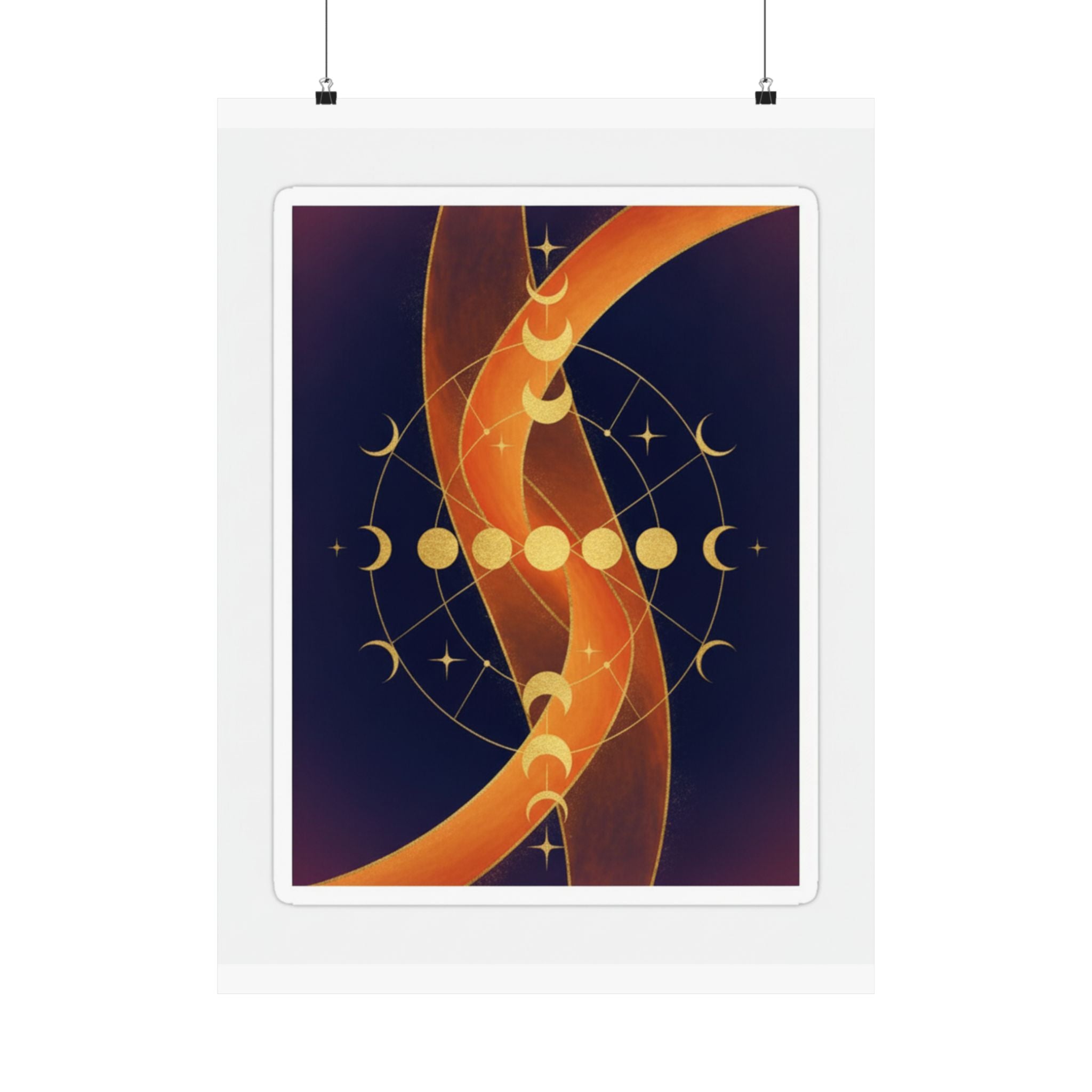 Celestial — Abstract — Matte Poster
