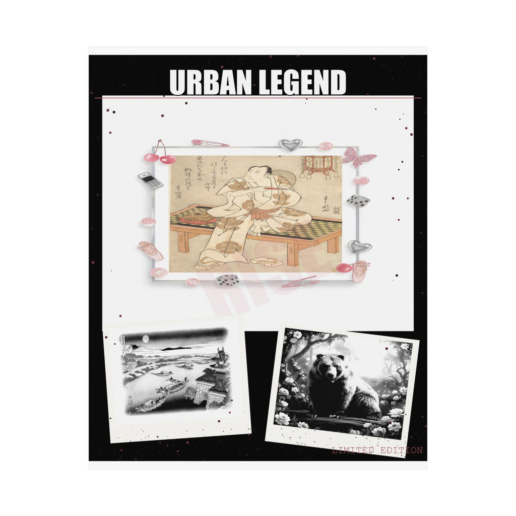 Clothing Collage Fashion Art art print — product view 12