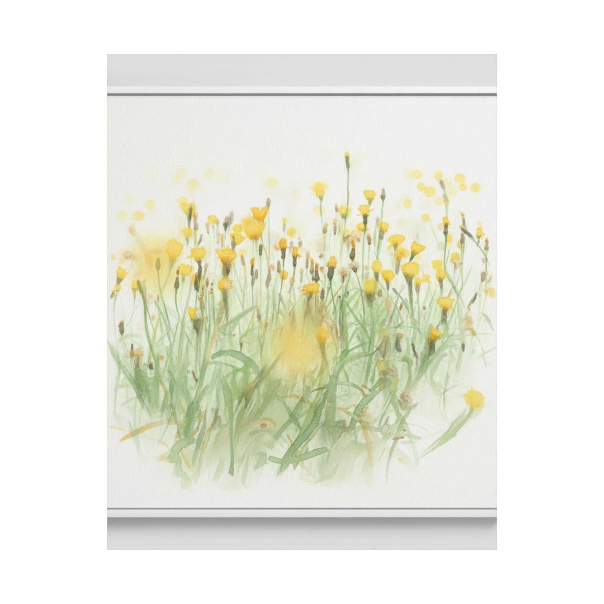 Watercolor — Flower — Matte Poster