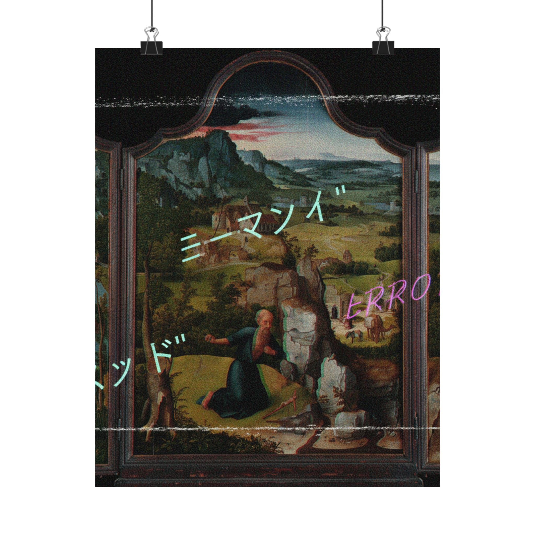 Glitch Culture art print — product view 5