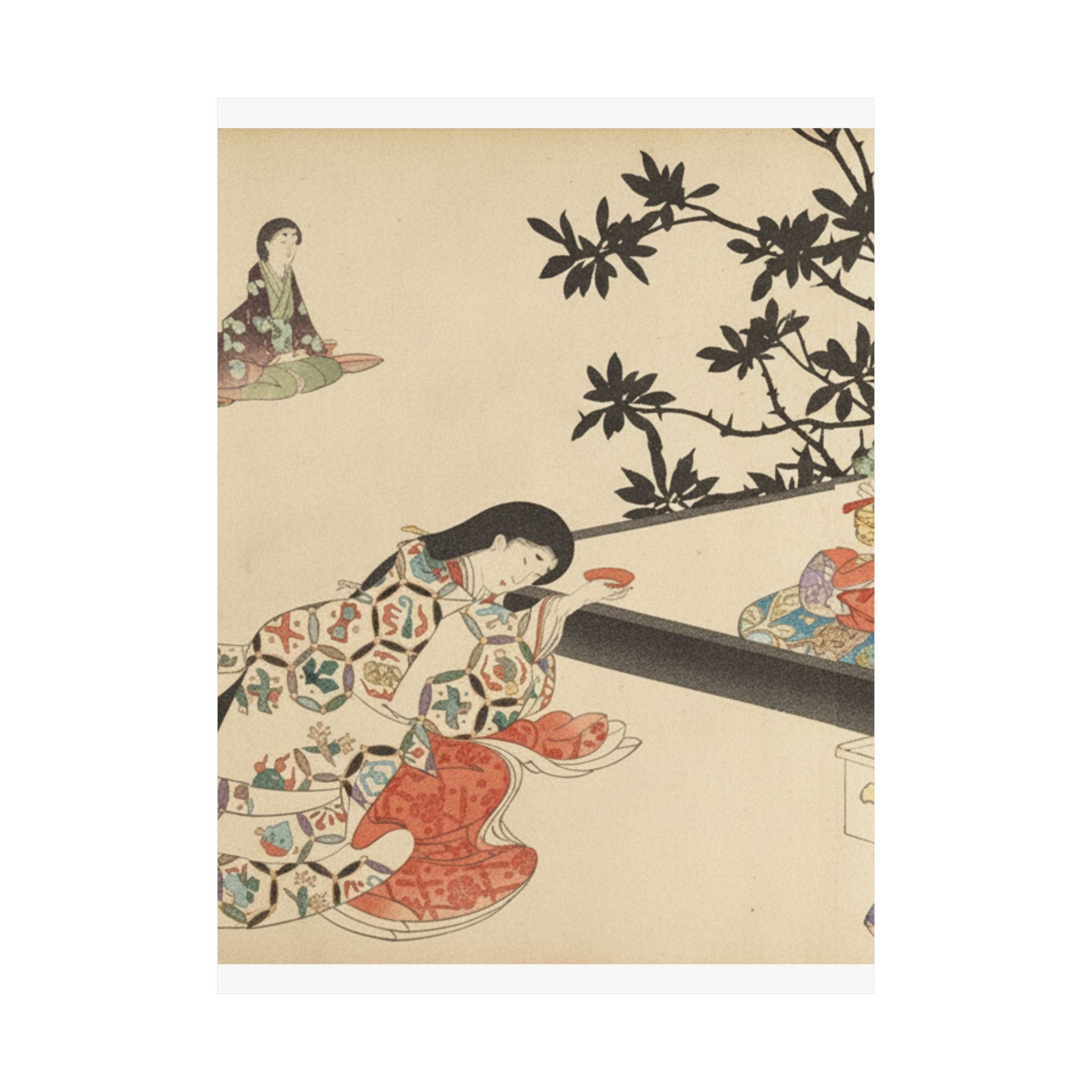 Botanical — Chiyoda Castle (Album Of Women) — Matte Poster