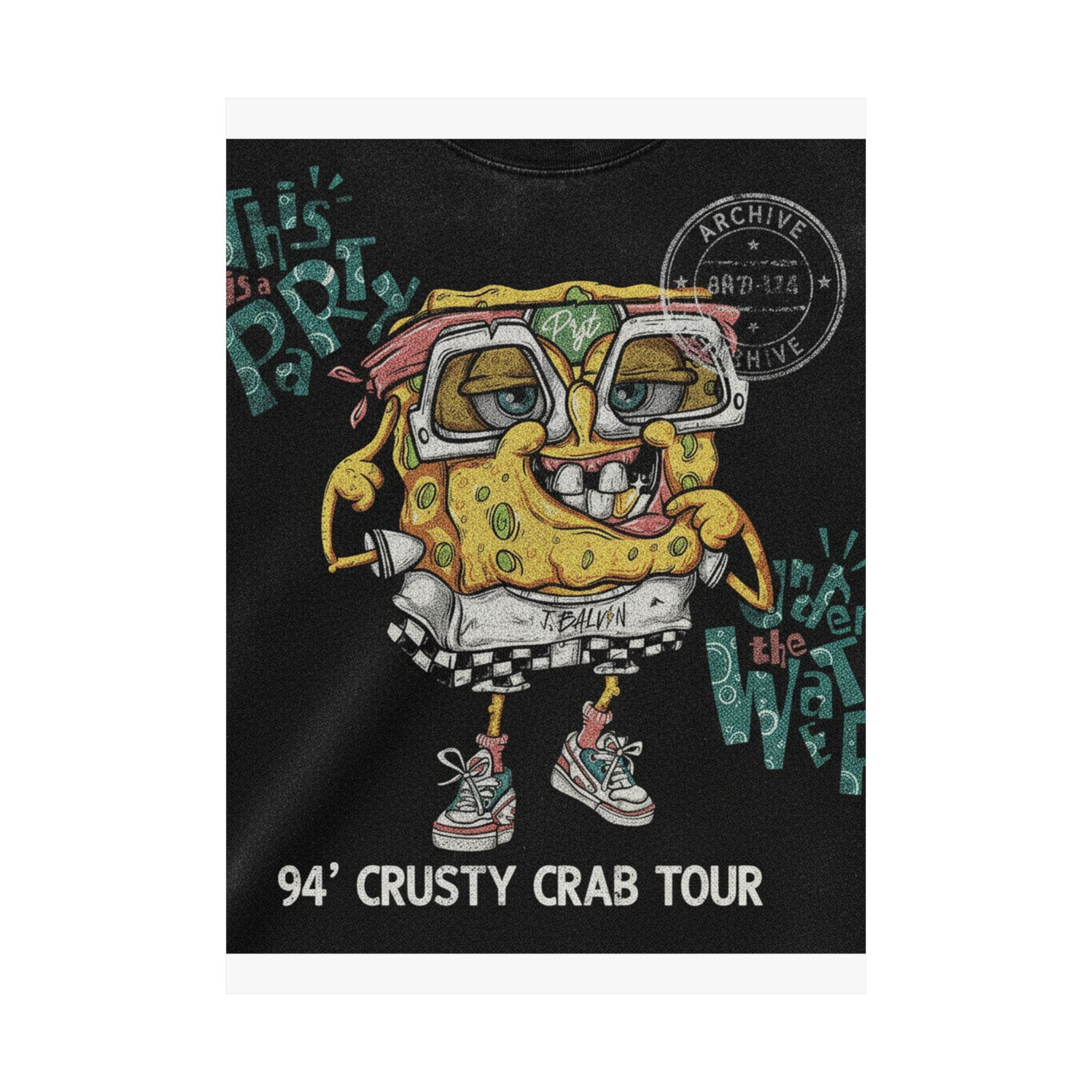 Vintage Bootleg — Sponge — Matte Poster
