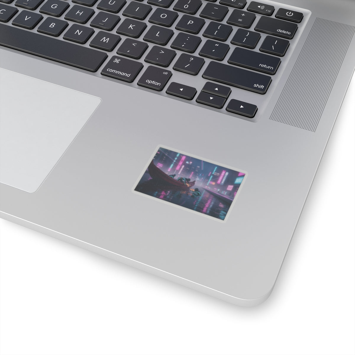 Neon Noir — Seishu Awabi-Tori No Zu — Kiss-Cut Sticker