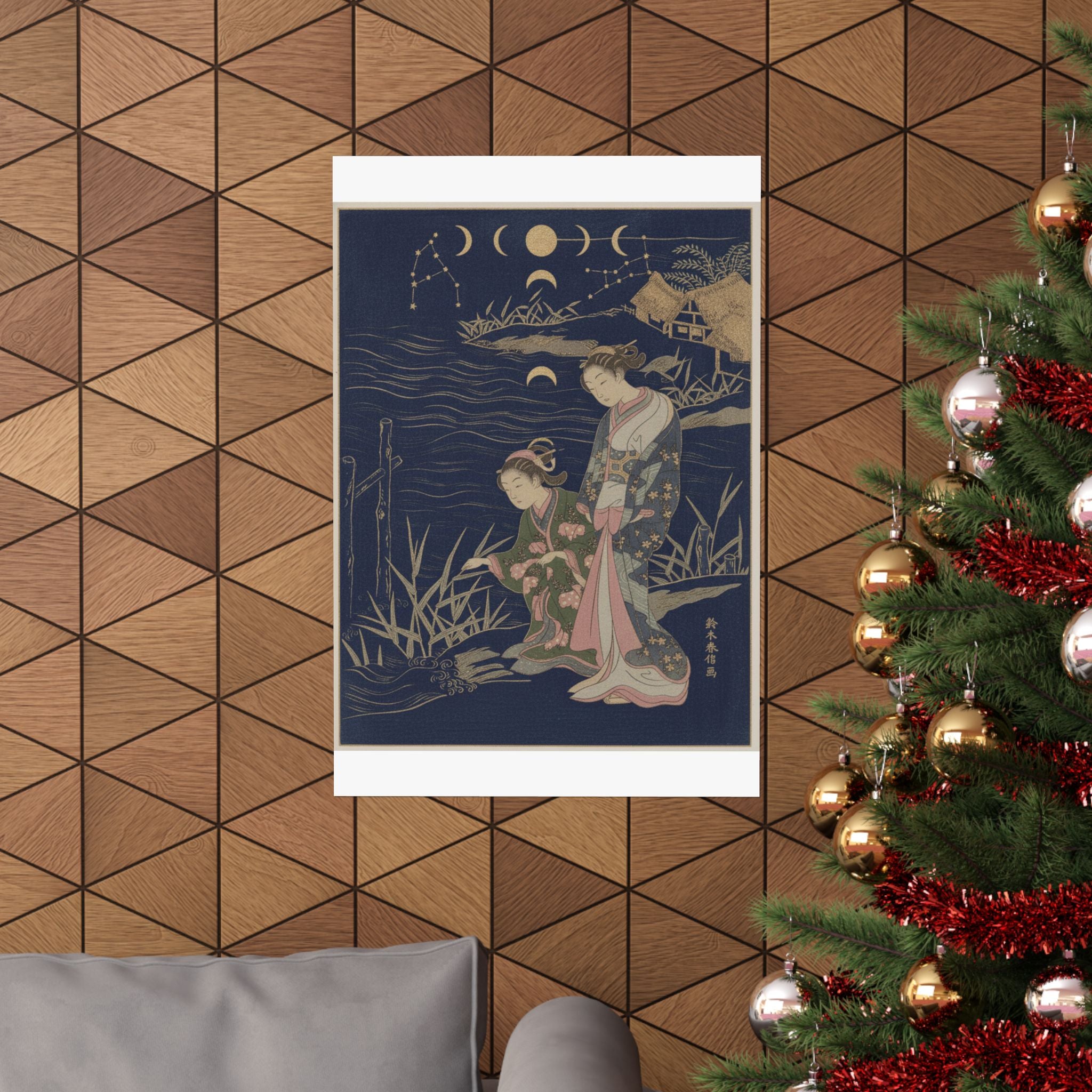 Celestial — Two Young Ladies At The Shore — Matte Poster