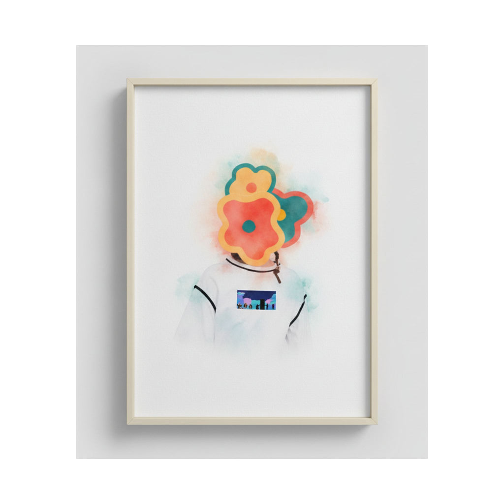 Watercolor — Flower — Matte Poster