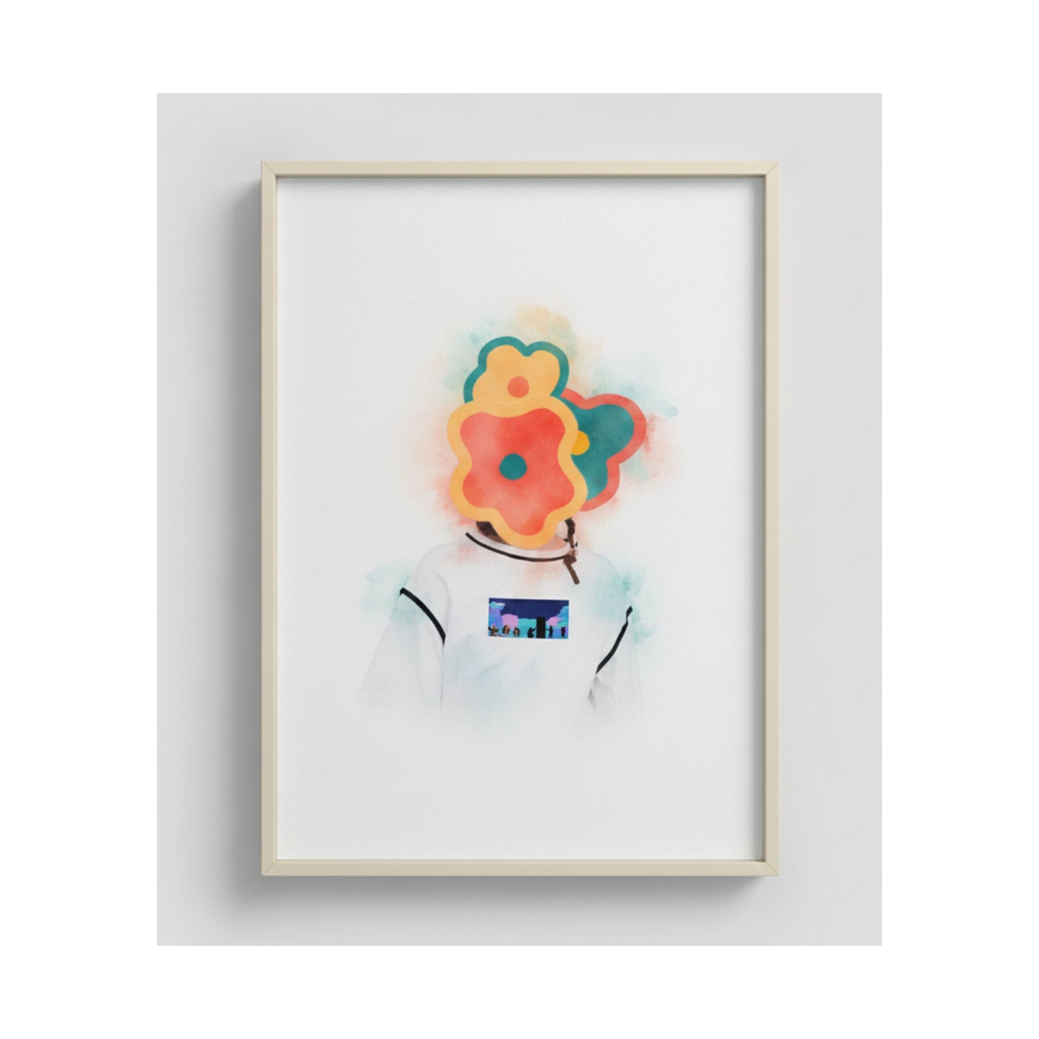 Watercolor — Flower — Matte Poster