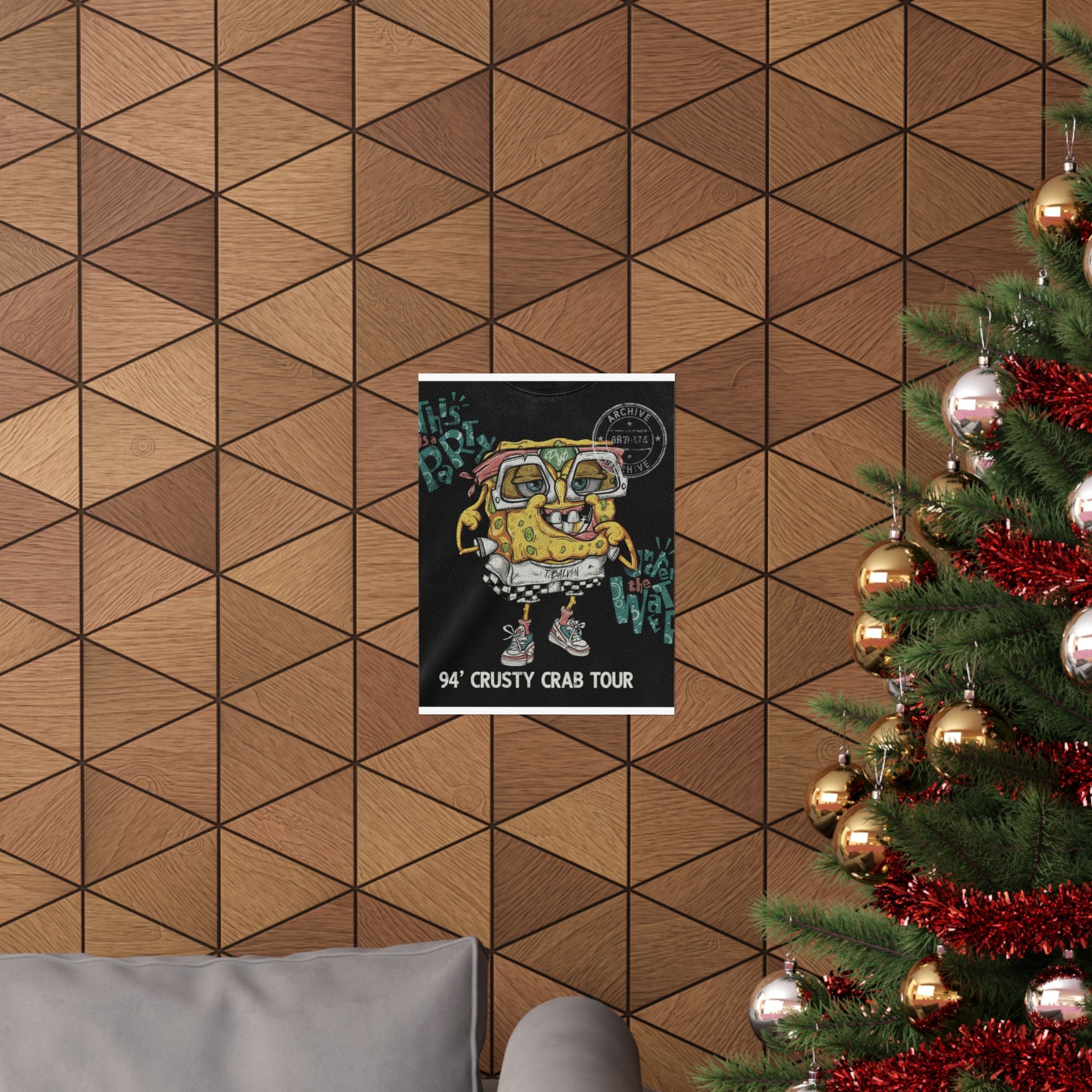 Vintage Bootleg — Sponge — Matte Poster
