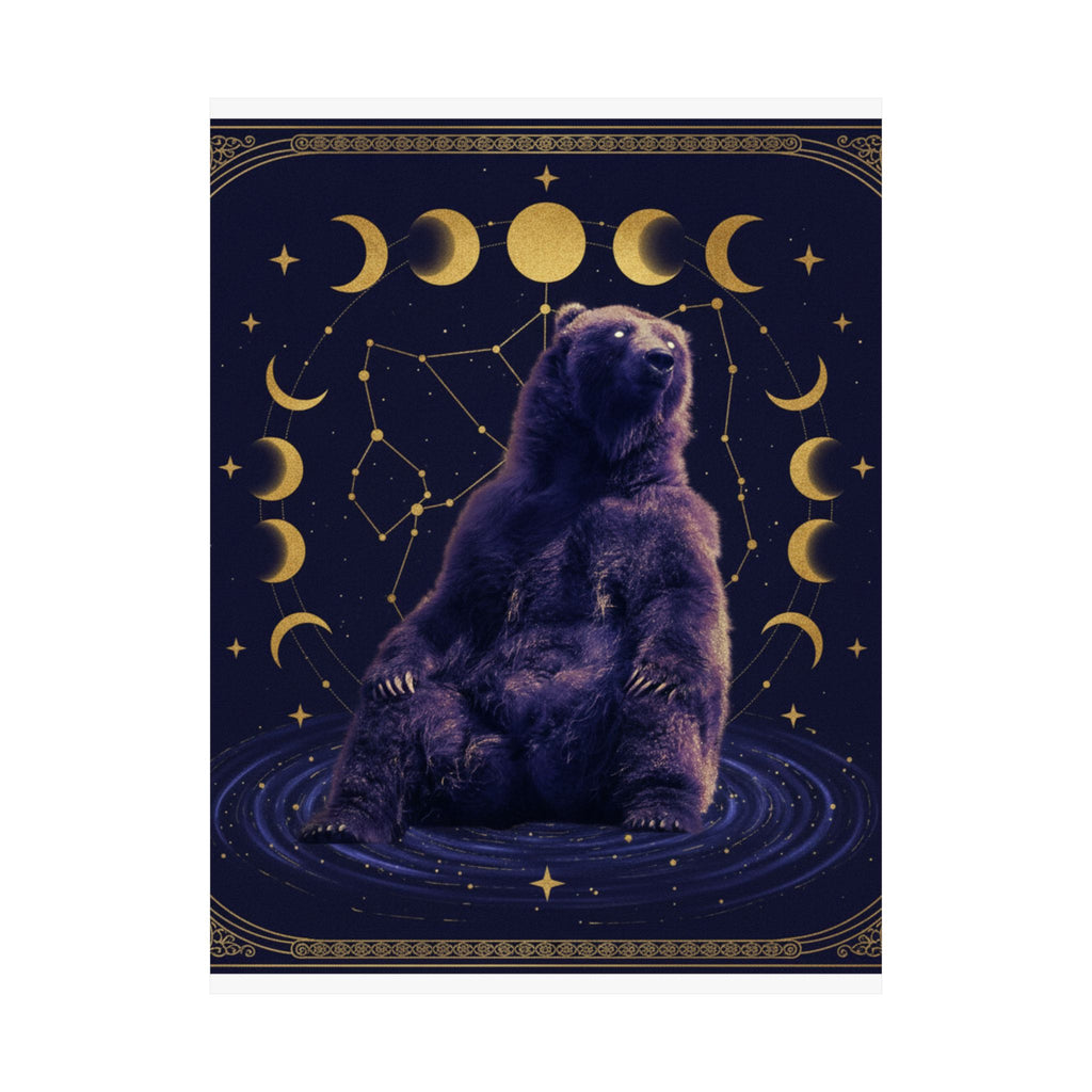 Celestial — Bear — Matte Poster