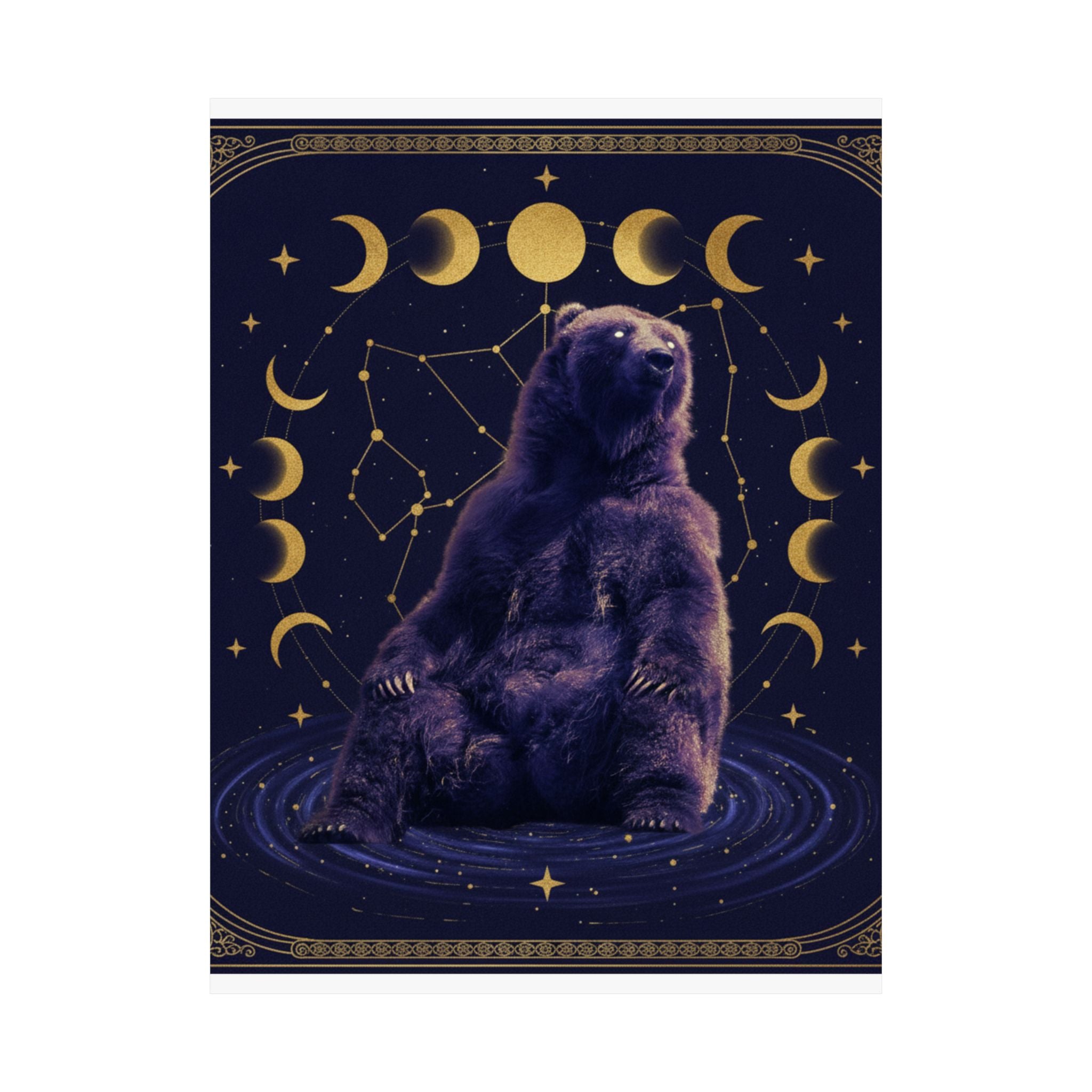Celestial — Bear — Matte Poster
