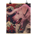Japanese Street — Dog — Matte Poster