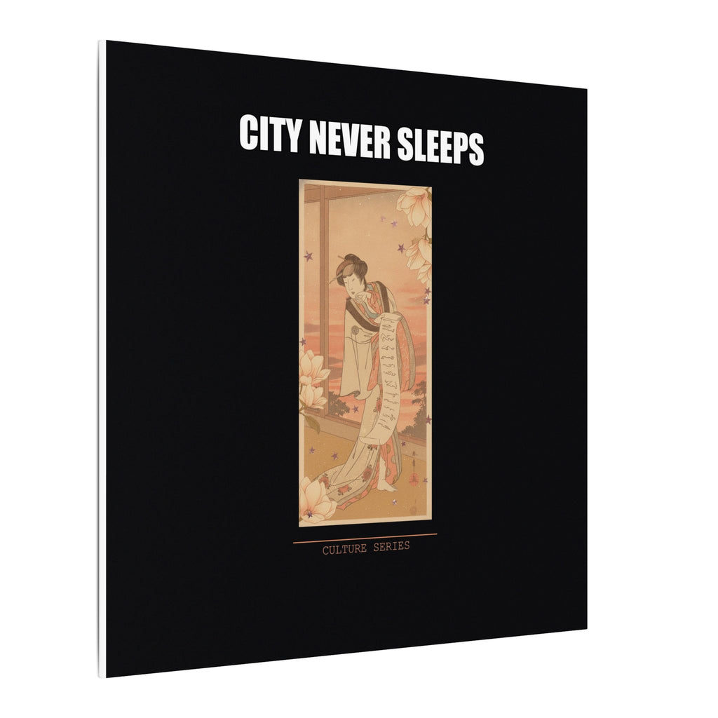 STREET CERTIFIED | The Second Yamashito Kinsaku As A Courtesan Standing In A Room — Matte Canvas