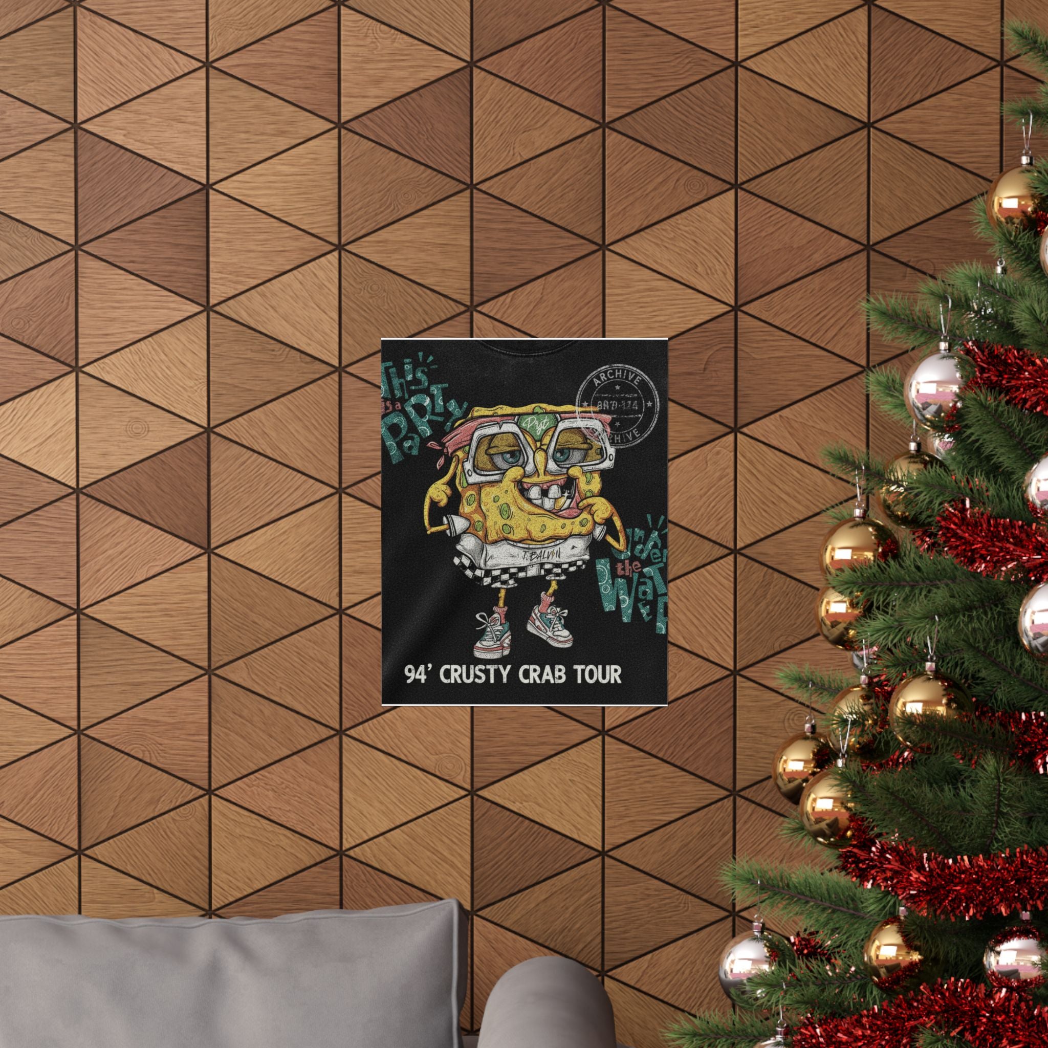 Vintage Bootleg — Sponge — Matte Poster