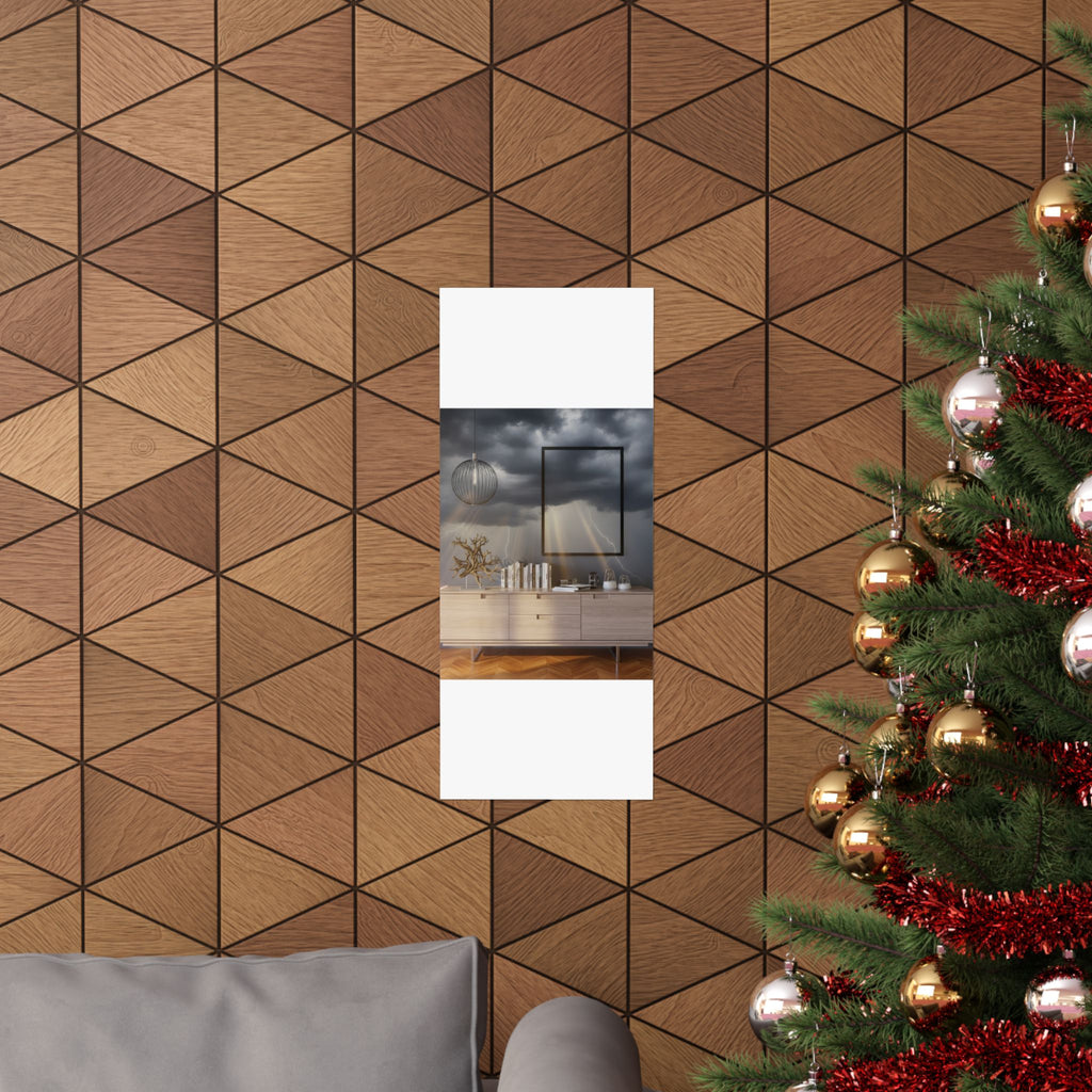 Dramatic Storm — Interior — Matte Poster