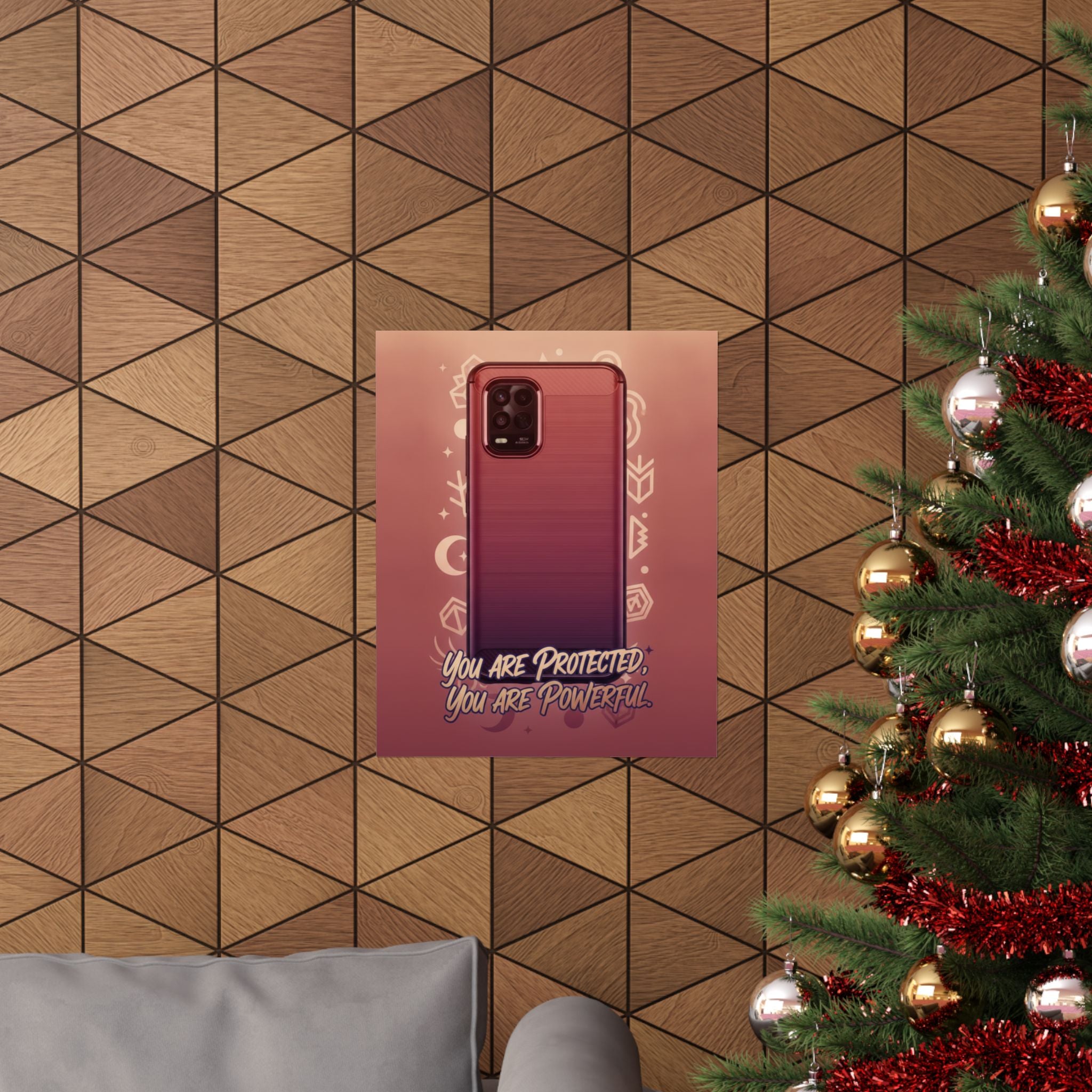 Affirmation — Phone — Matte Poster