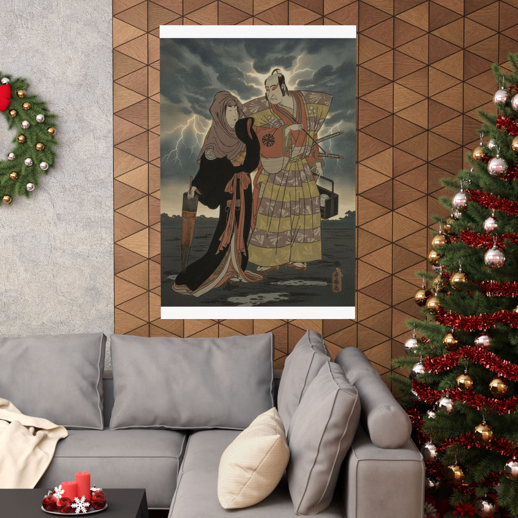 Dramatic Storm — Scene From A Drama — Matte Poster