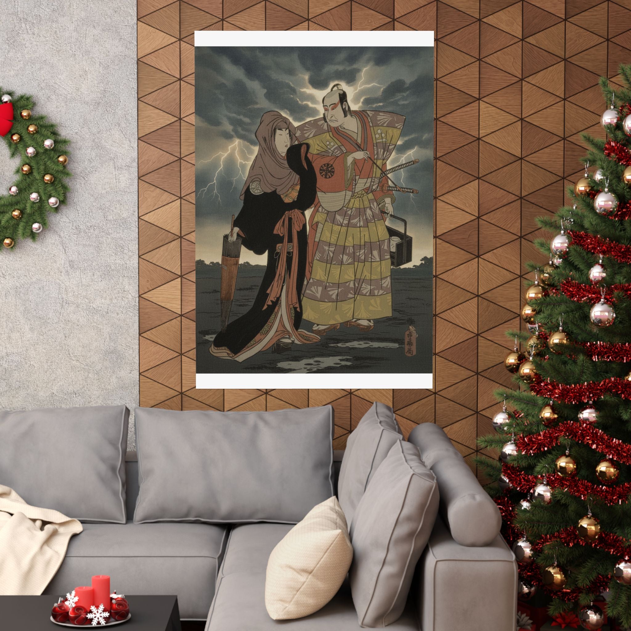 Dramatic Storm — Scene From A Drama — Matte Poster