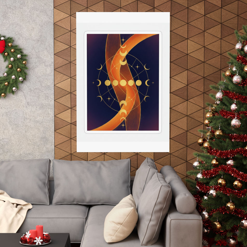 Celestial — Abstract — Matte Poster
