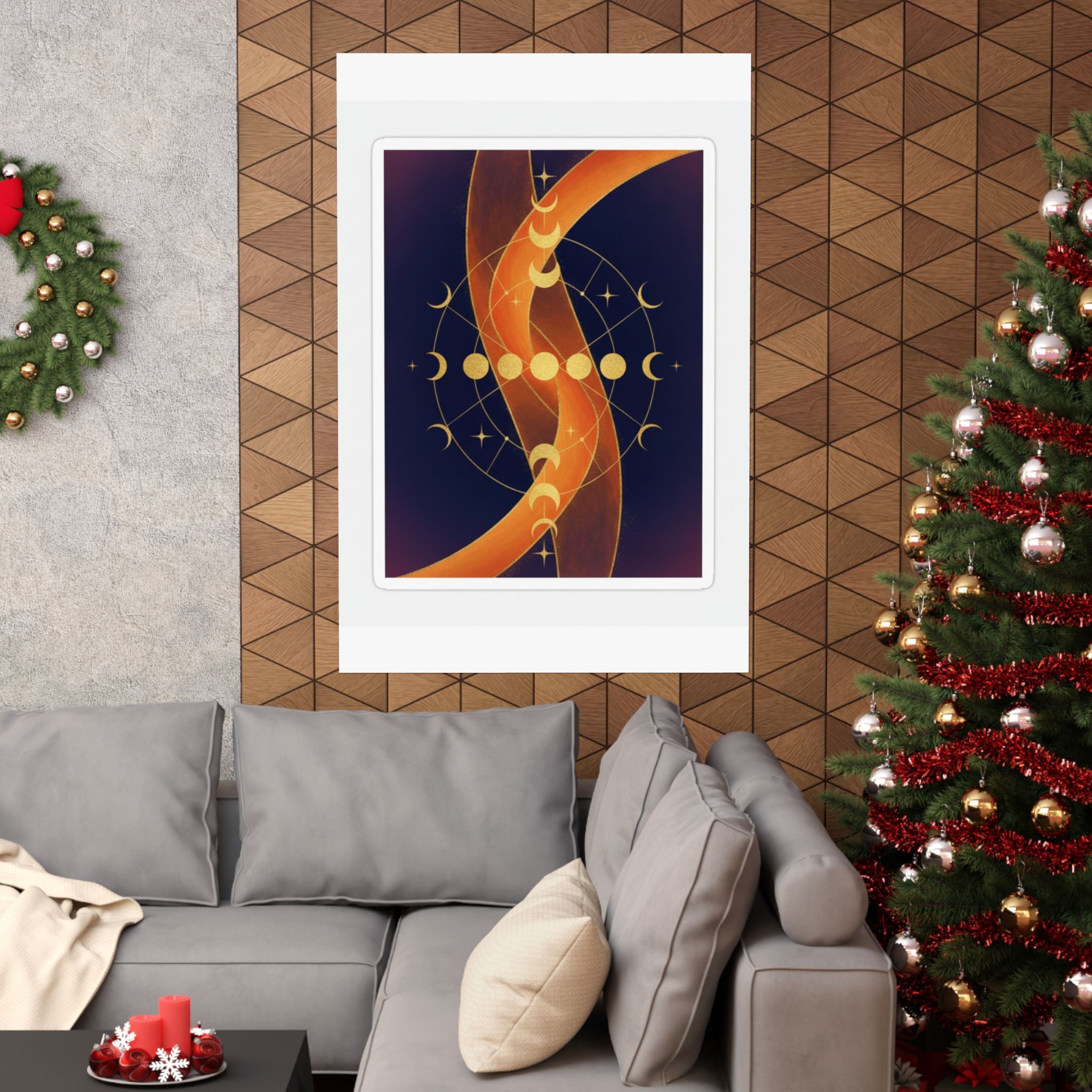 Celestial — Abstract — Matte Poster