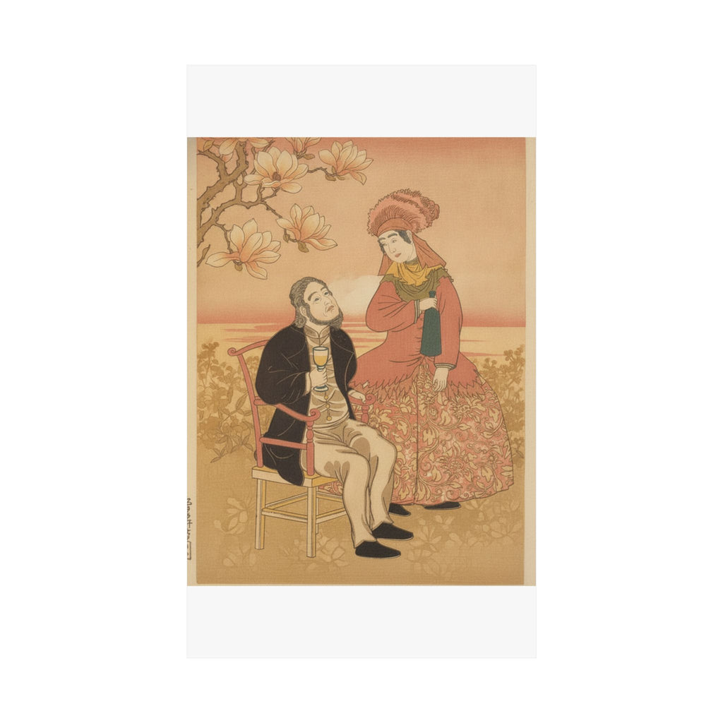 Southern Sunset — France, From The Series Pictures Of People From Foreign Lands (Gaikoku Jinbutsu  — Matte Poster