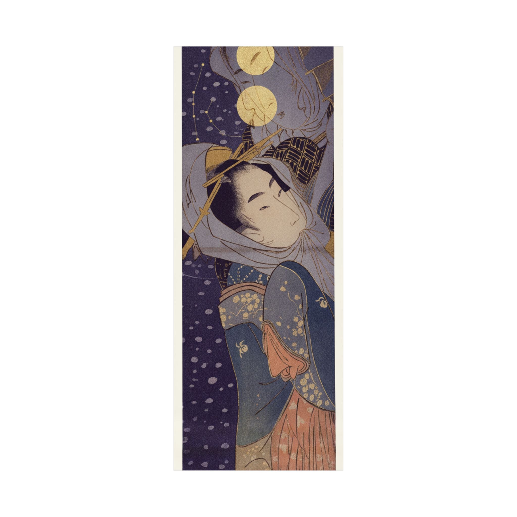 Celestial — Girl And Lover In Snow — Matte Poster