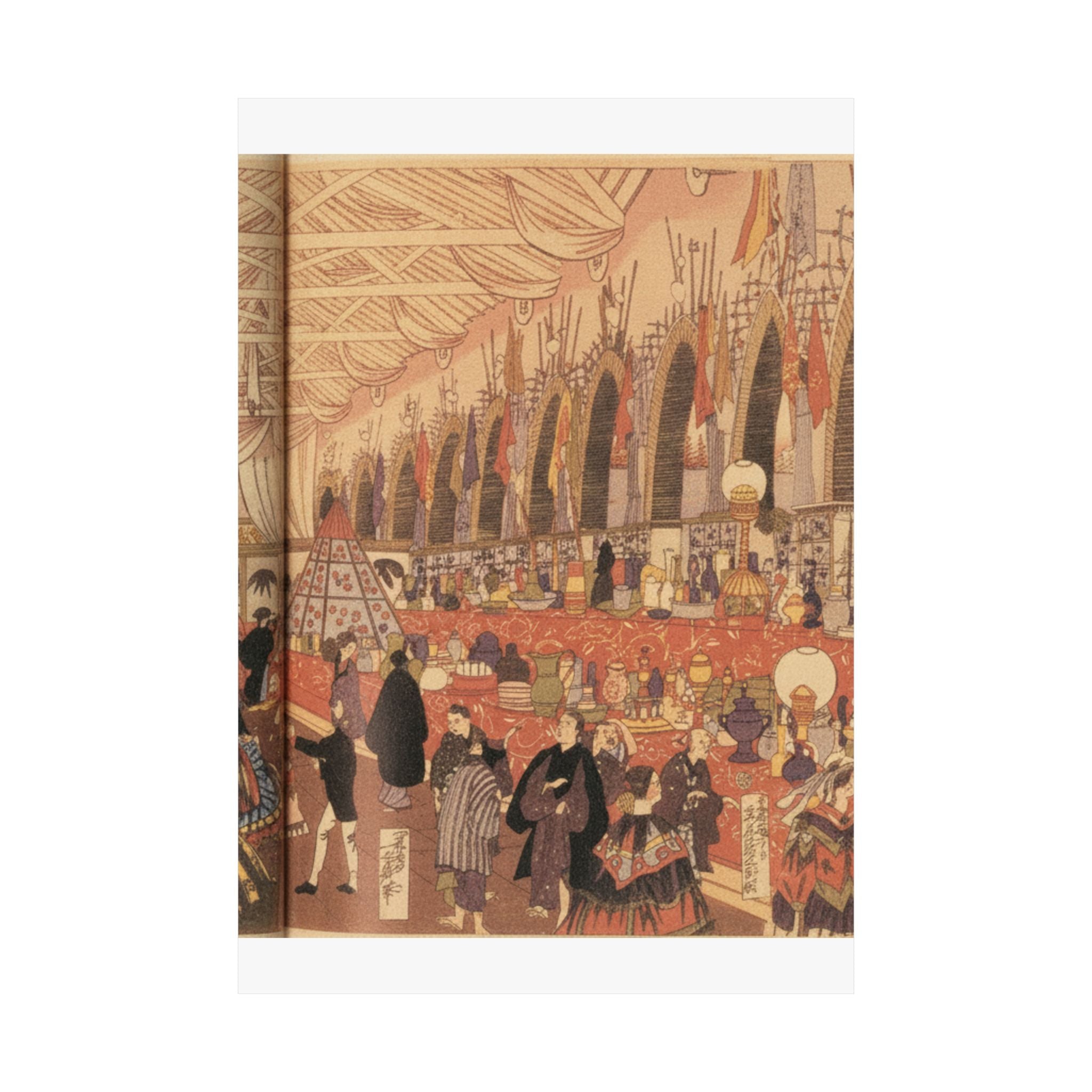 Southern Sunset — Picture Of A Prosperous English Trading Firm In Yokohama — Matte Poster