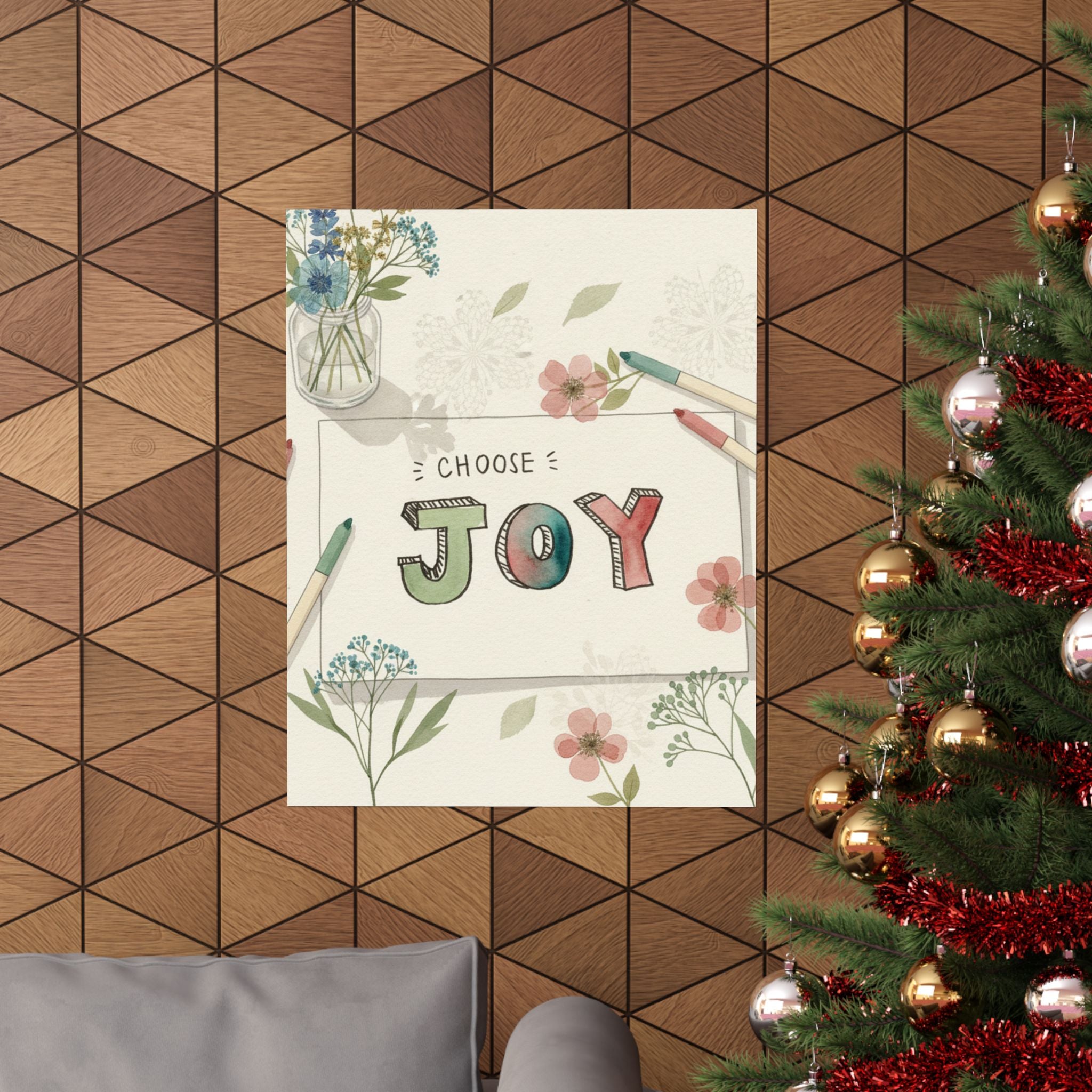 Botanical — Abstract — Matte Poster