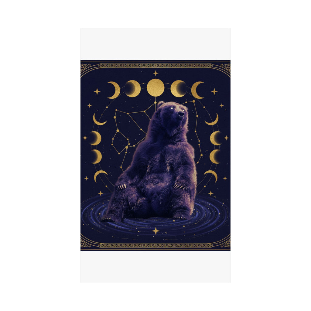 Celestial — Bear — Matte Poster