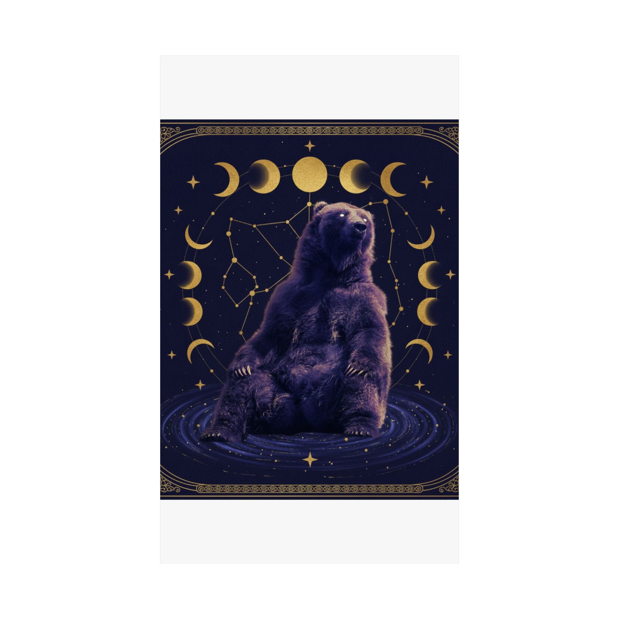 Celestial — Bear — Matte Poster