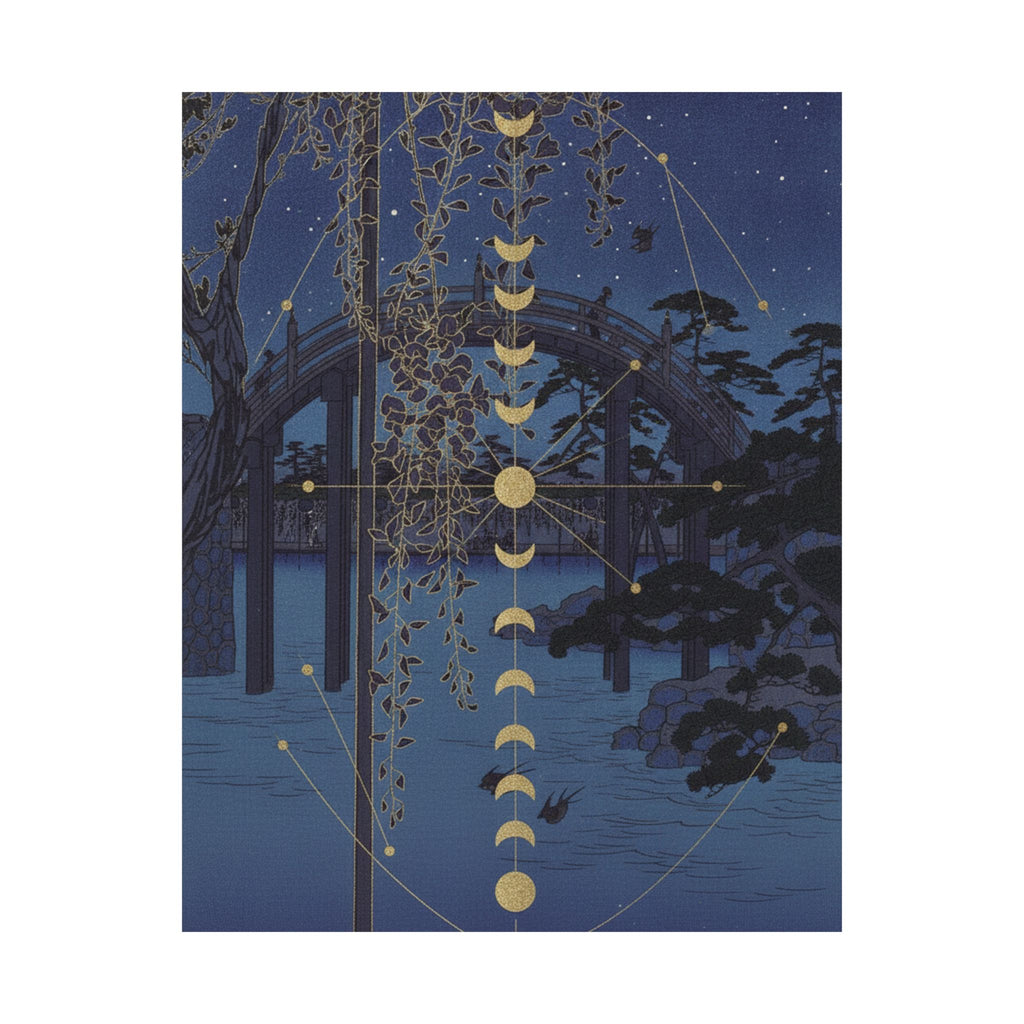 Celestial — In The Kameido Tenjin Shrine Compound — Matte Poster