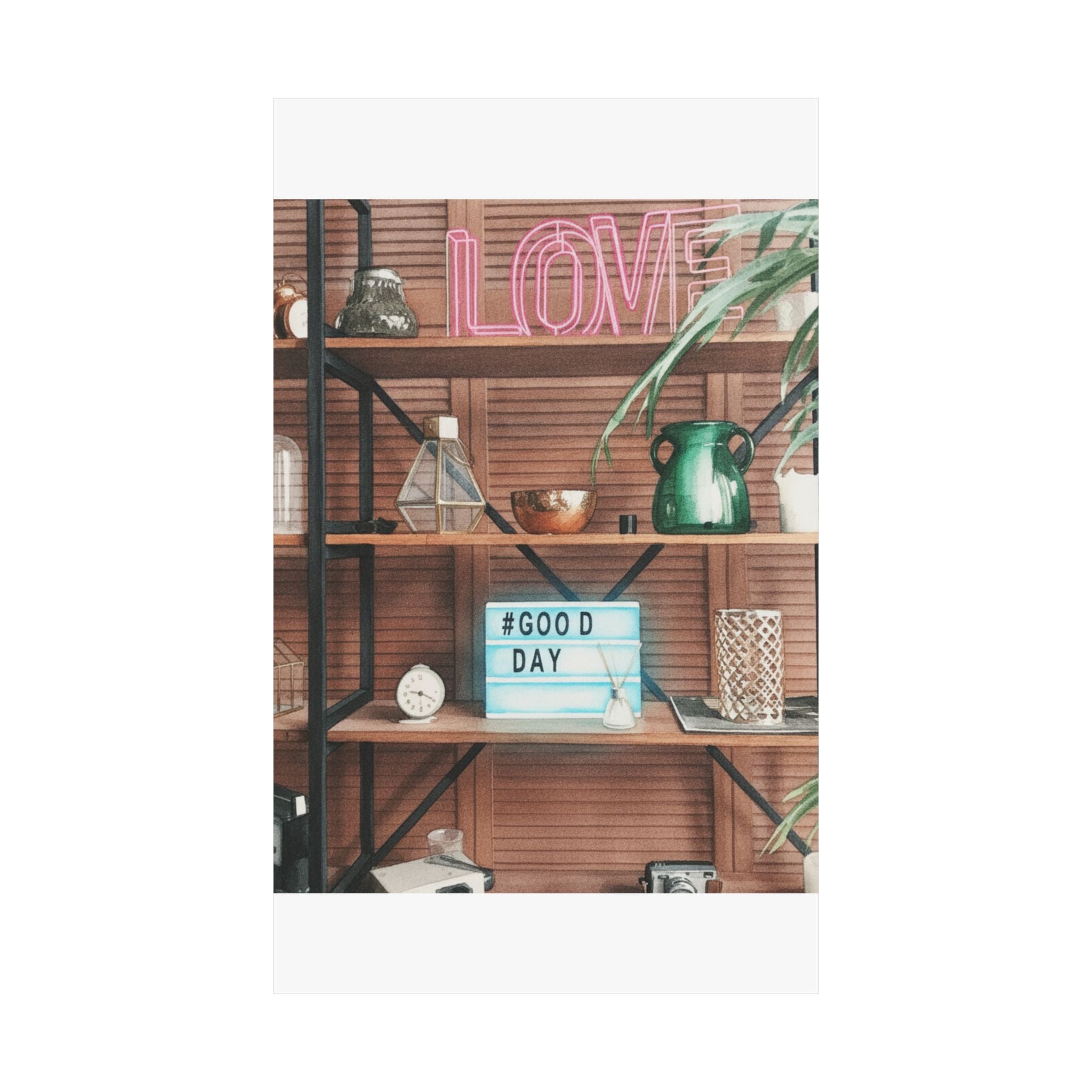 Watercolor — Home — Matte Poster