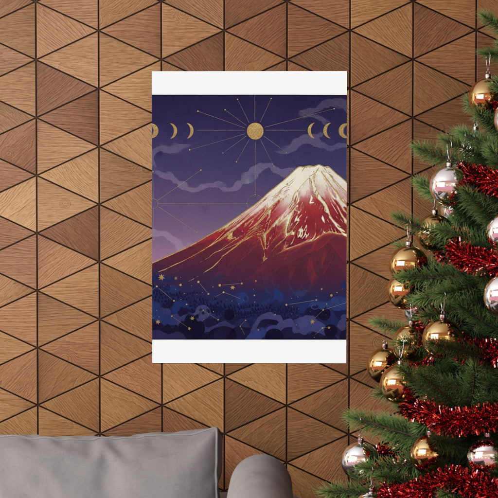Celestial — South Wind, Clear Sky (Gaifū Kaisei), Also Known As Red Fuji, From The Series Th — Matte Poster