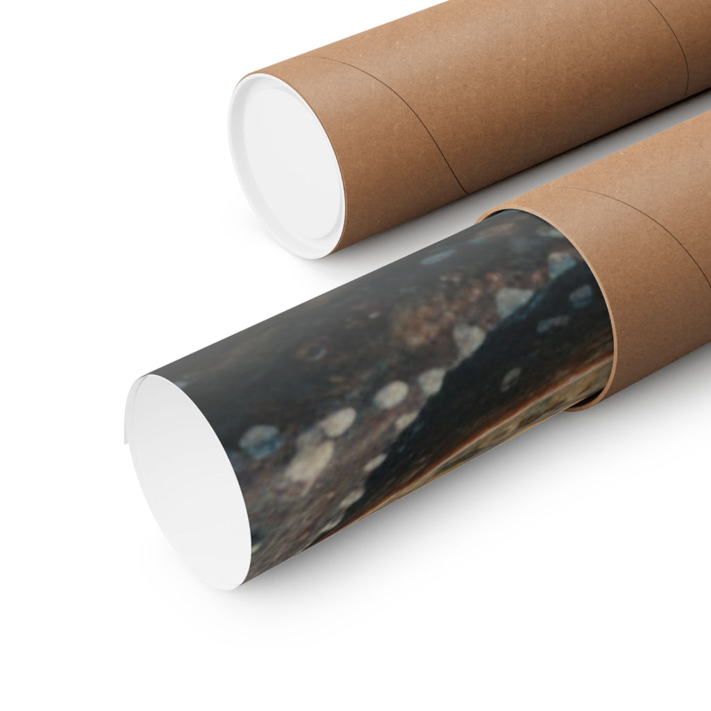 Scenic Nature — Shells Under Water — Matte Poster